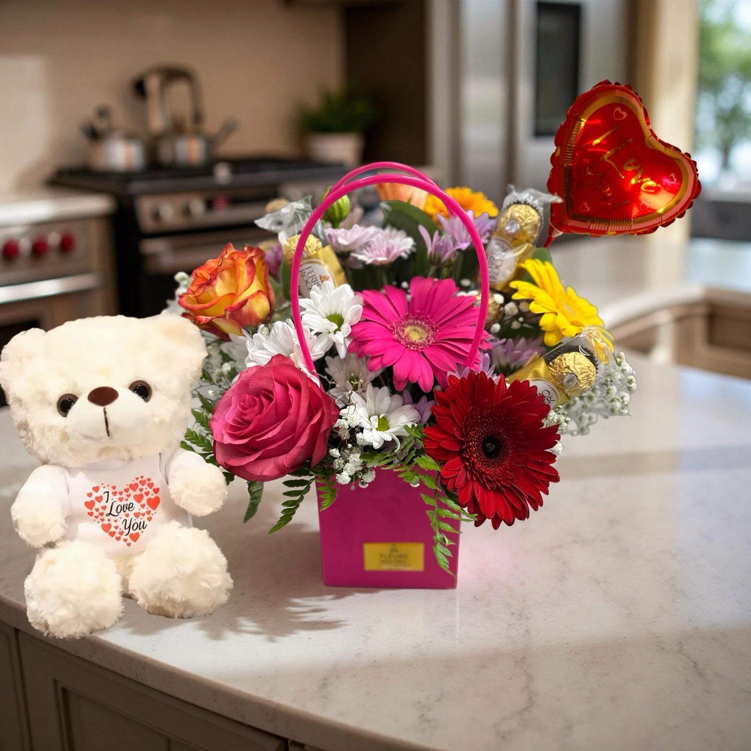 F-B6 ( Mix Flowers Bag )