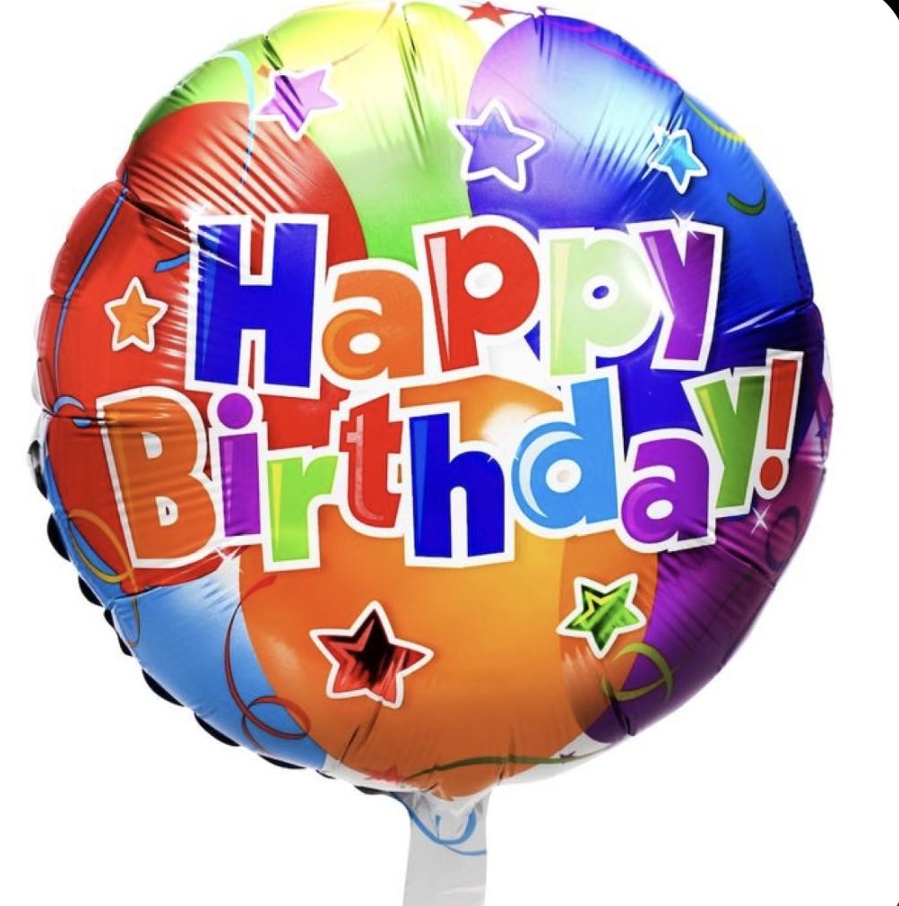 Helium Happy Birthday