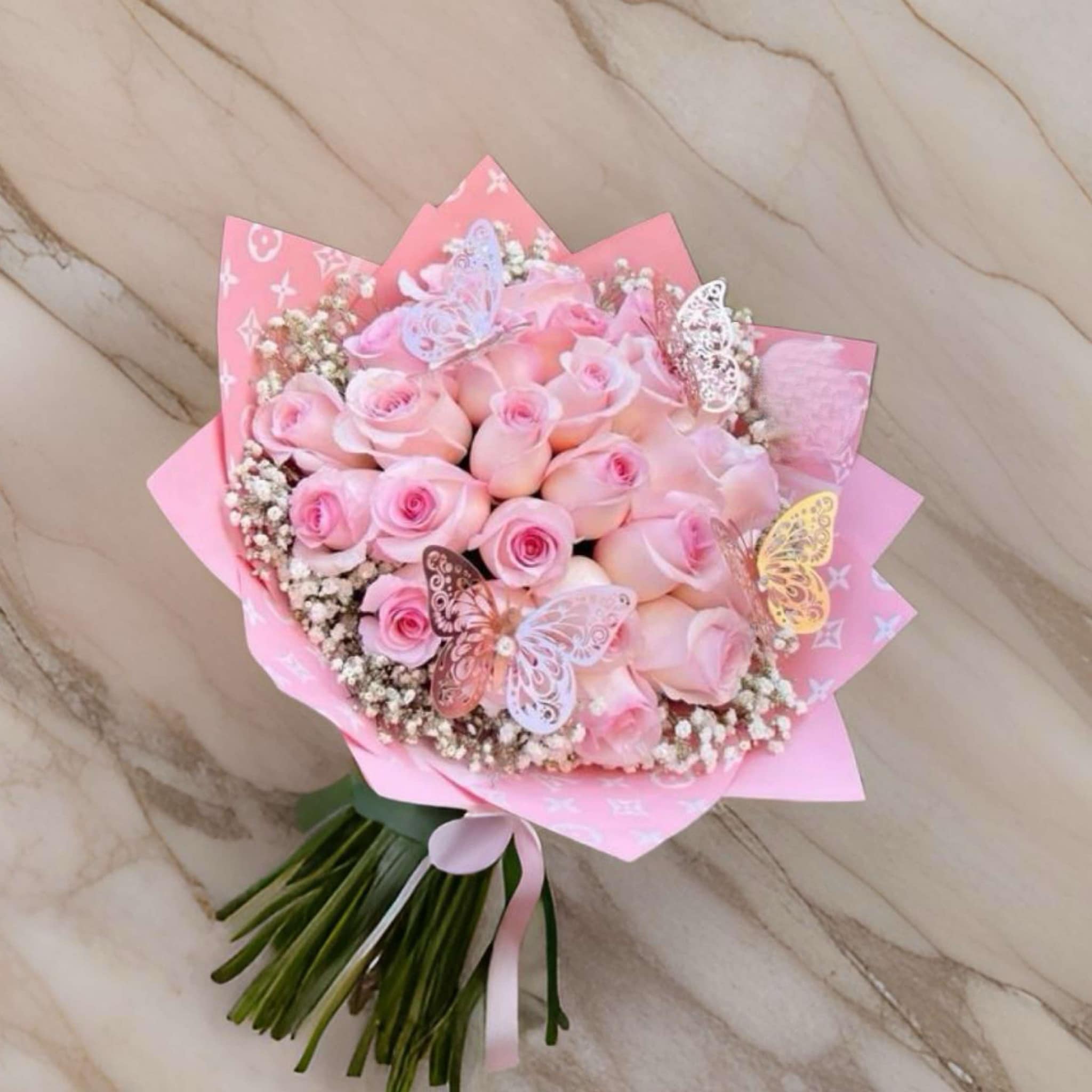F-R112( 50 PINK ROSES )