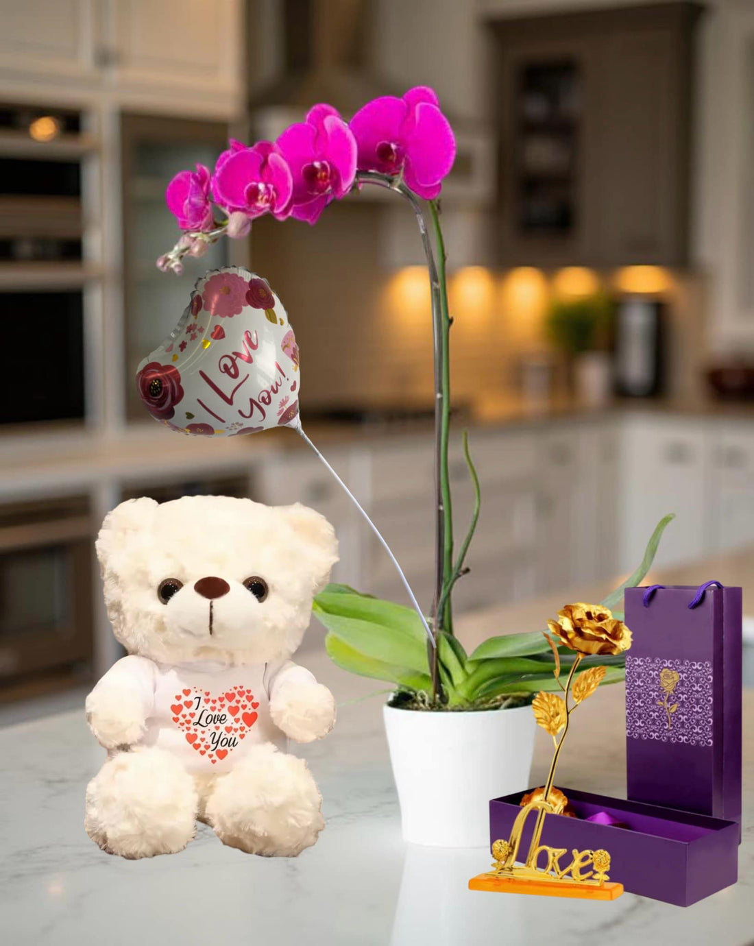 F-P11 ( 1 Stem pink Orchid )