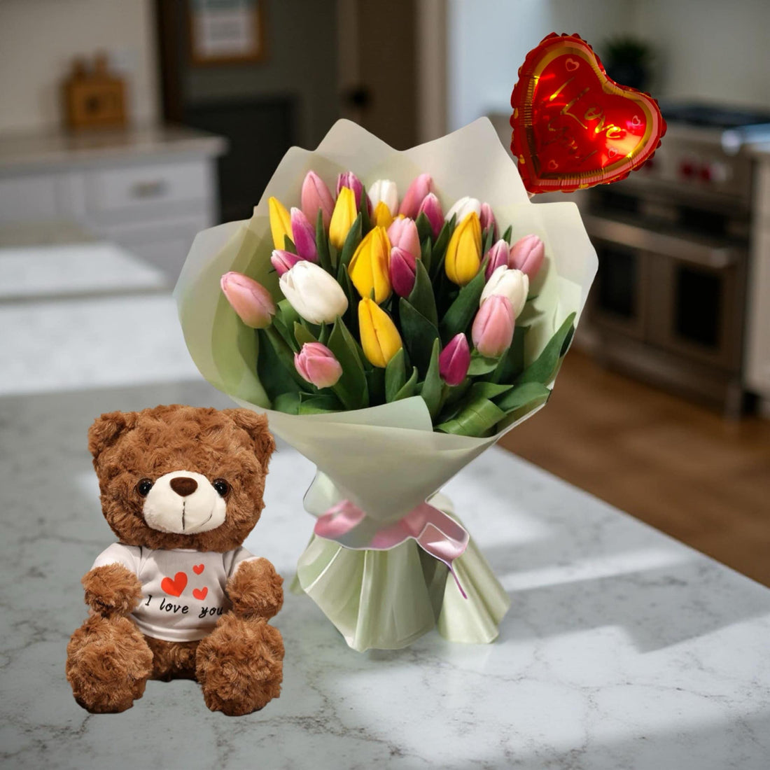 F-T14 (25 Mix Tulips )