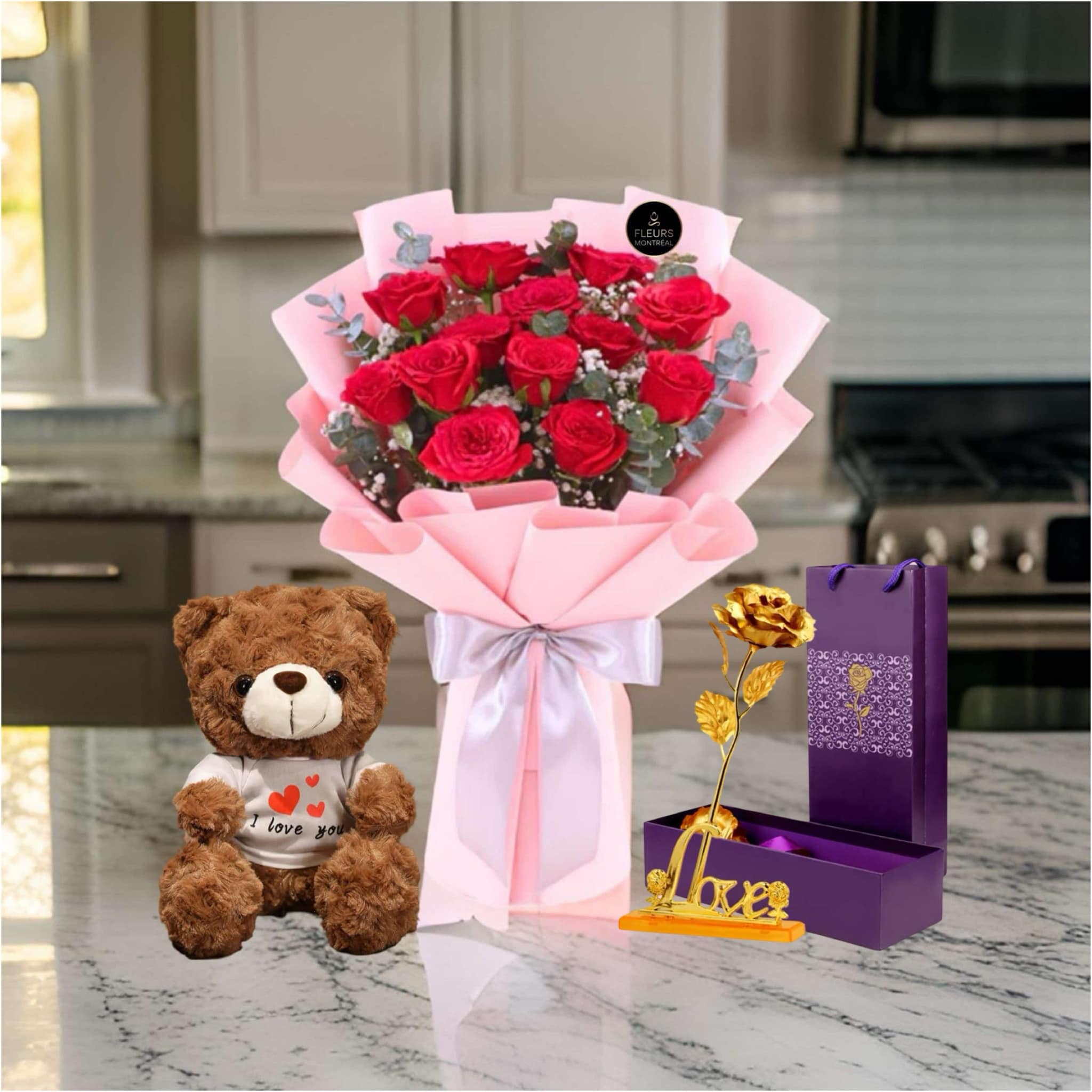 C-2 ( 12 ROSES ROUGES )
