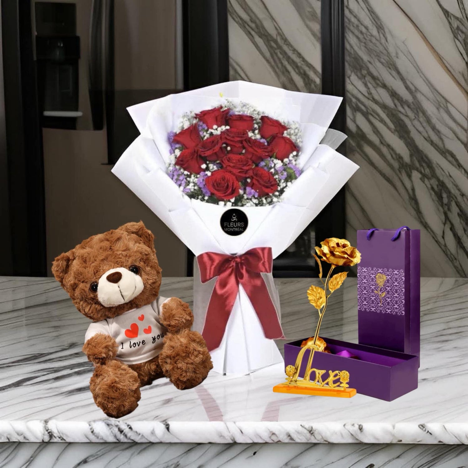 F-2  ( 12 RED ROSES )