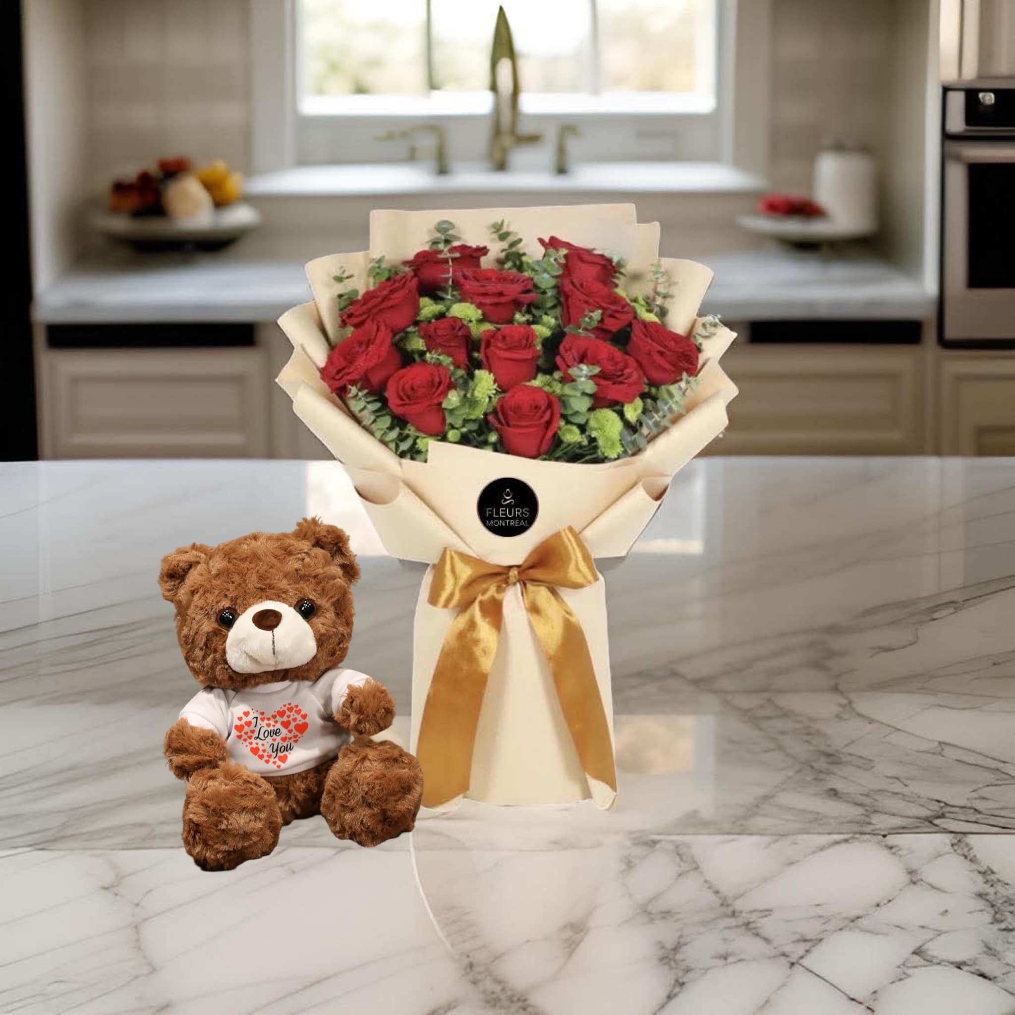 H-1 (12 RED ROSES )