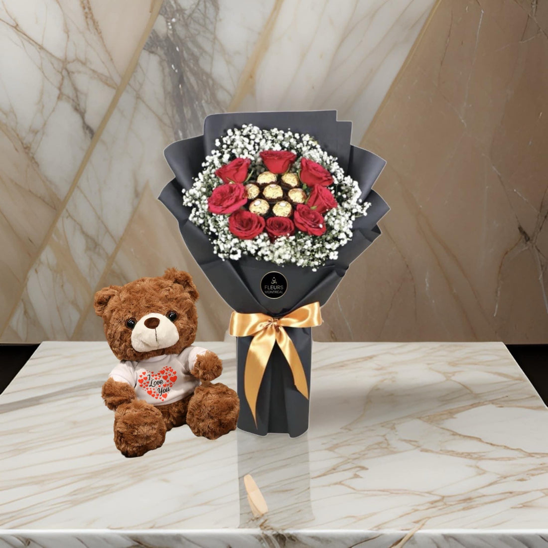 N-1 ( 8 RED ROSES & FERRERO )