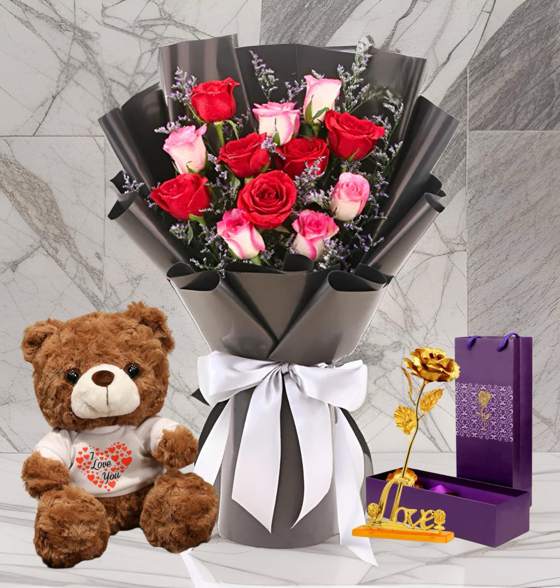 R-2 ( 12 ROSES RED & PINK )