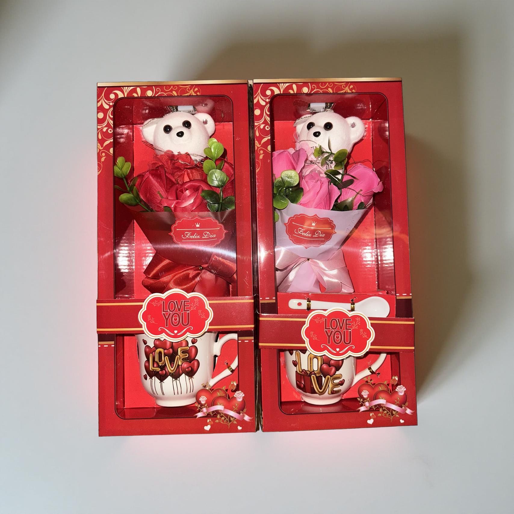 Sweet (5 Artificial Flowers ) ( Bear)