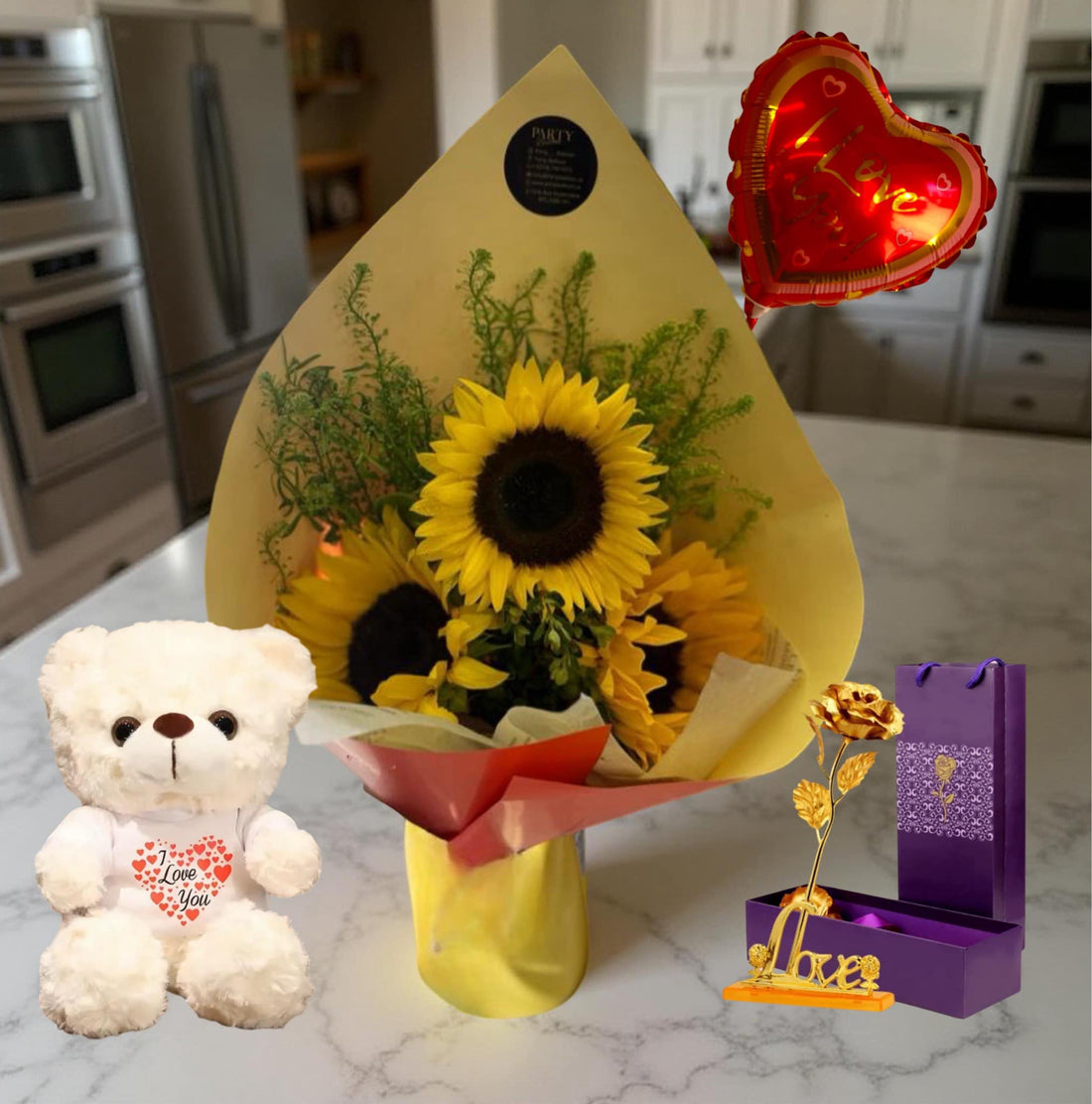 F-N3 (3 Sunflowers )