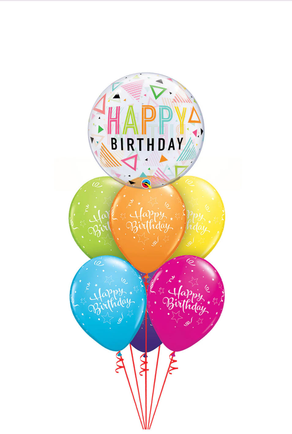 Bouquet Helium Birthday Balloon