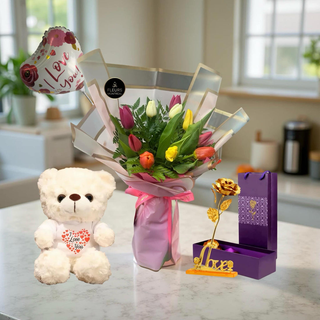 F-T11 (10 Mix Tulips )