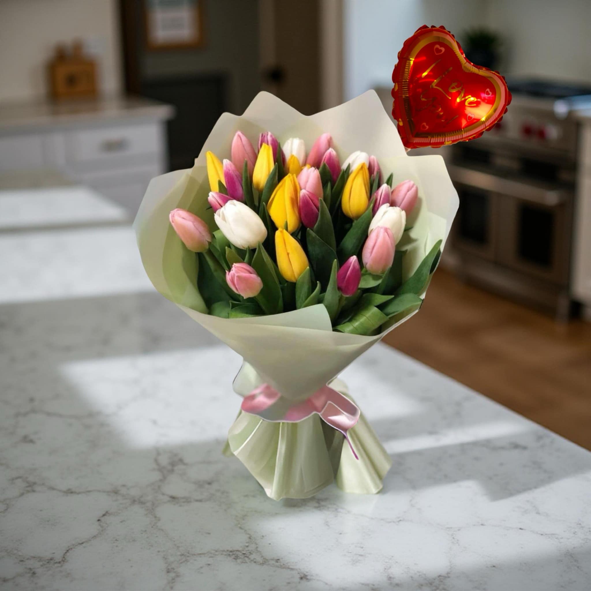 F-T13 (25 Mix Tulips )