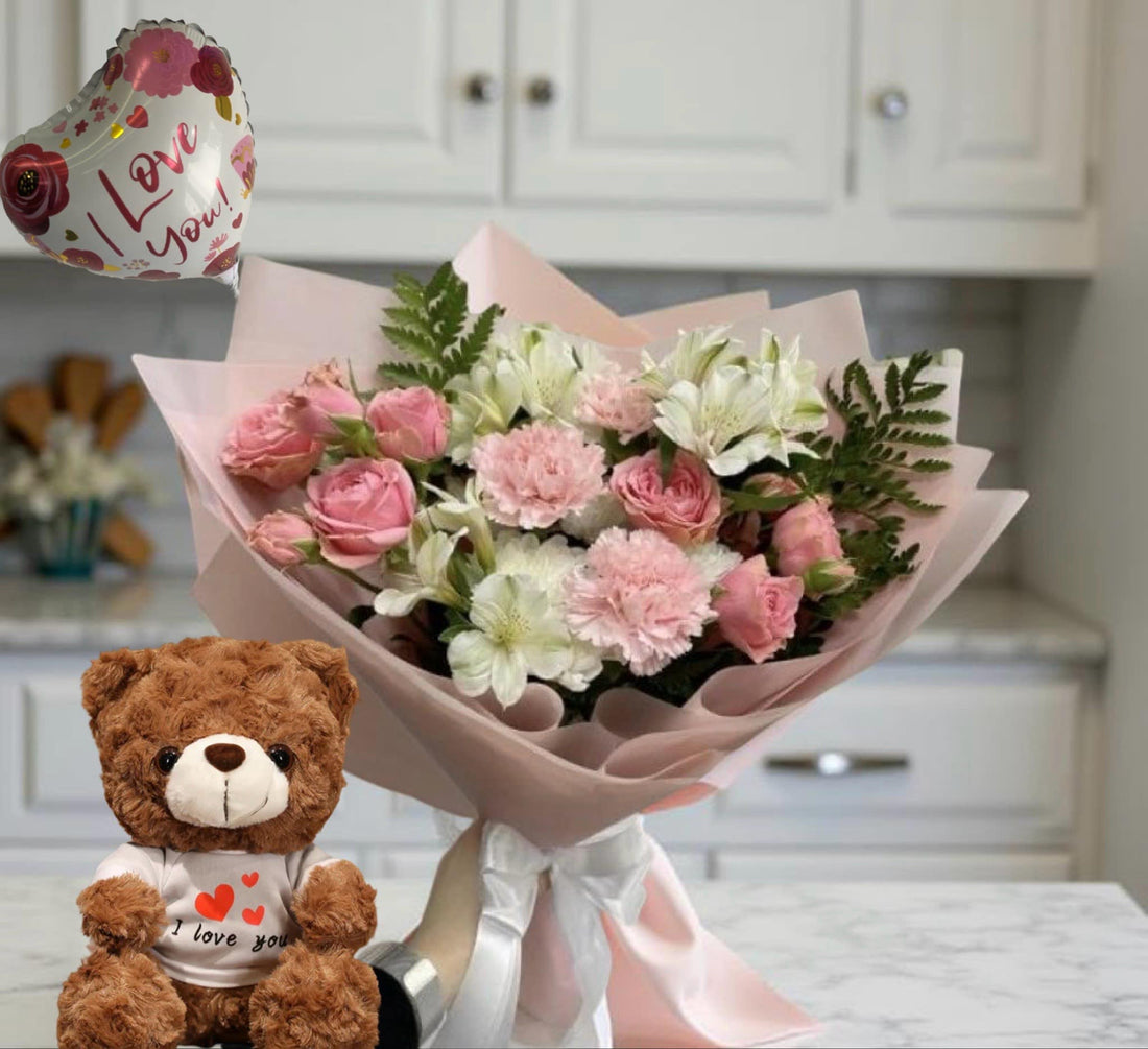 F-N6 ( Light Pink Bouquet )