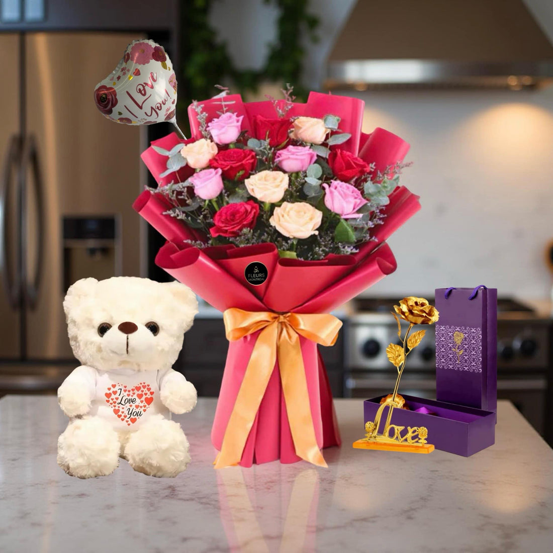 F-R23 ( 12 Mix Roses )