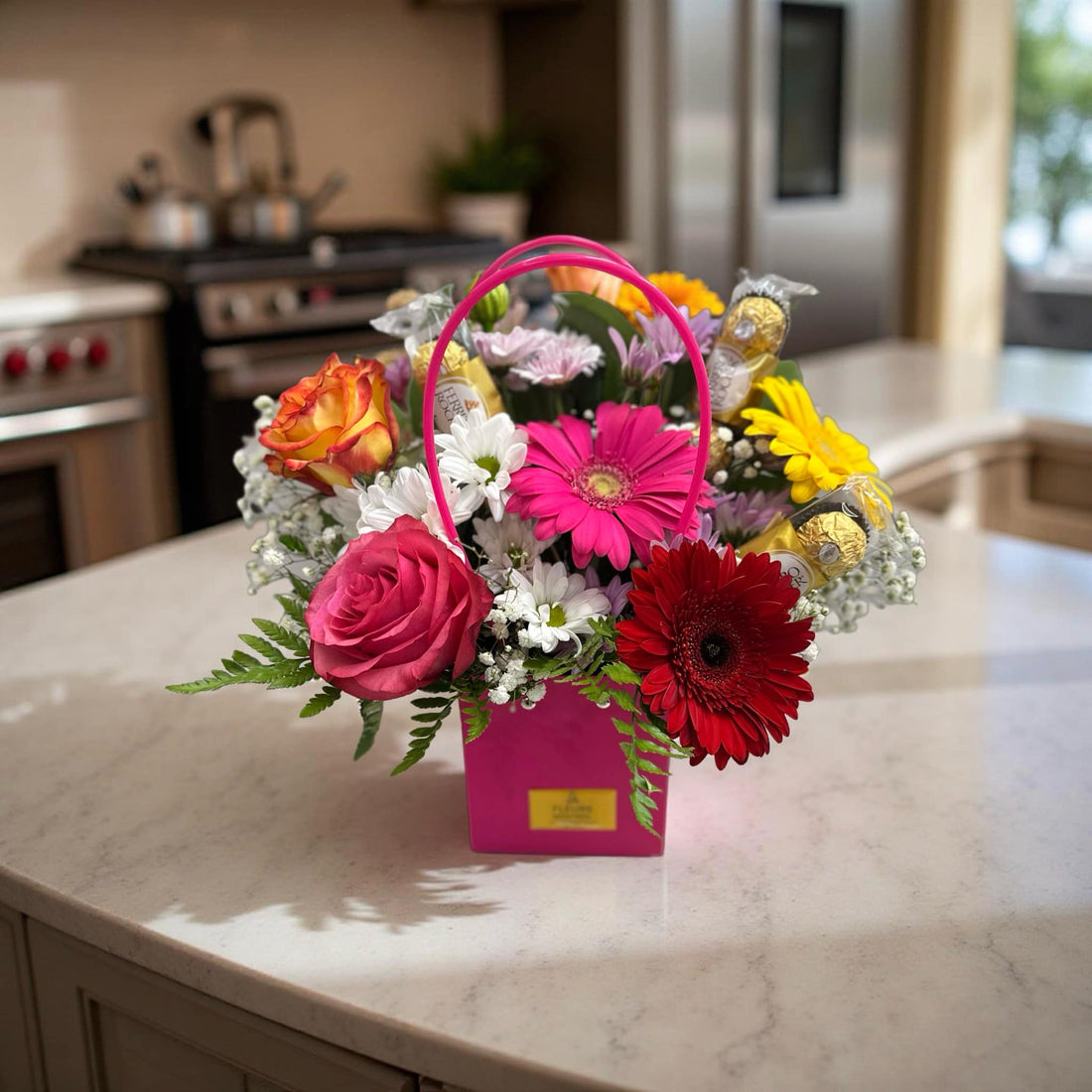 F-B4 ( Mix Flowers Bag )