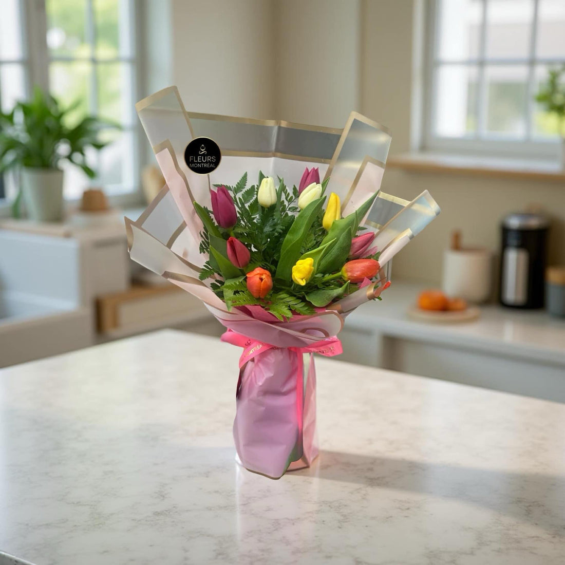 F-T8 ( 10 Mix Tulips )