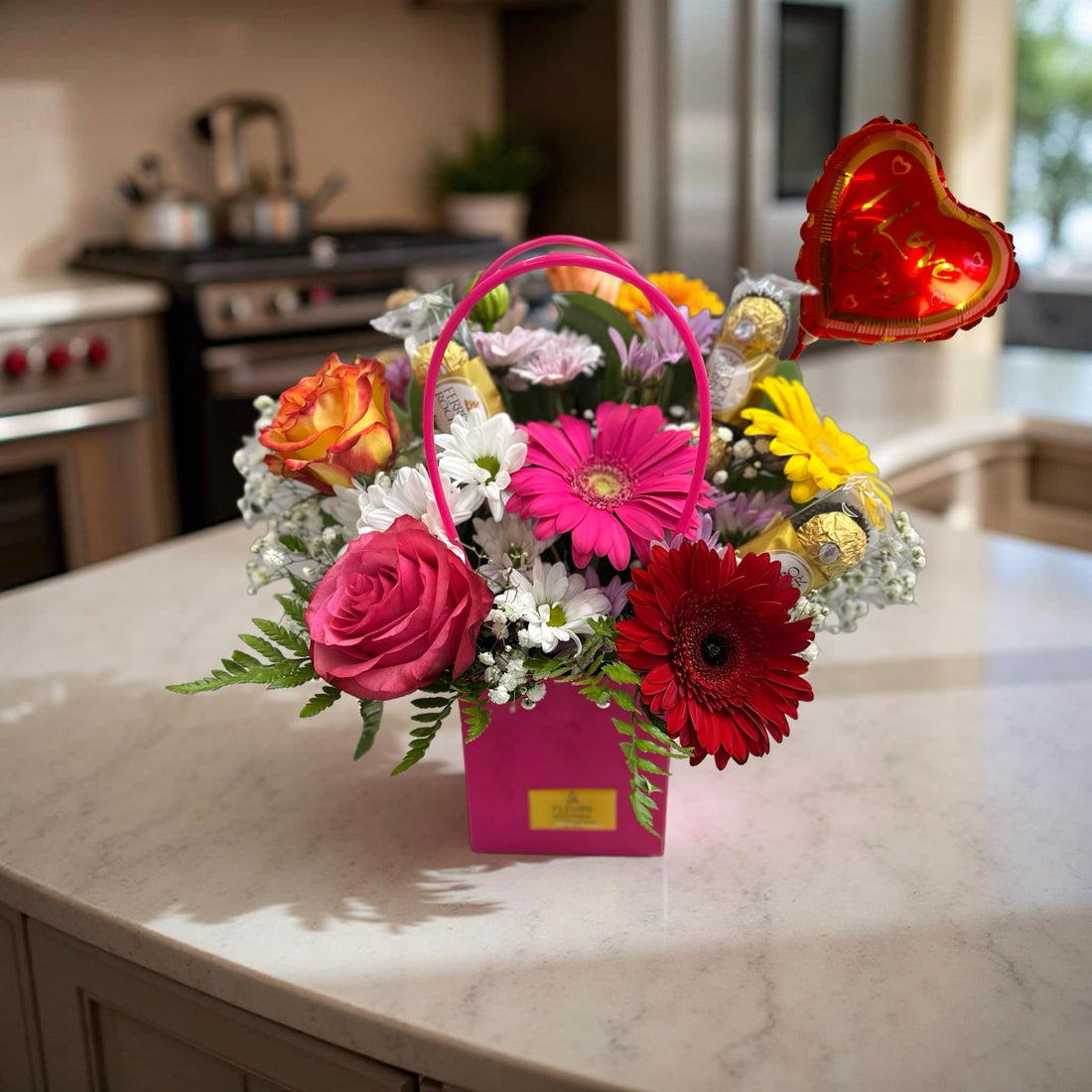 F-B5 ( Mix Flowers Bag )