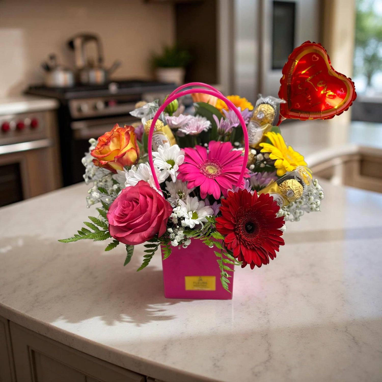 F-B5 ( Mix Flowers Bag )